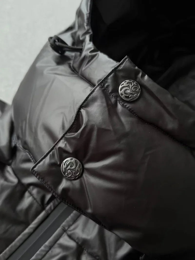 “Dissipate” HEAT REACTIVE PUFFER - Tungsten Steel Black (Pre-sale Price Time-limited )