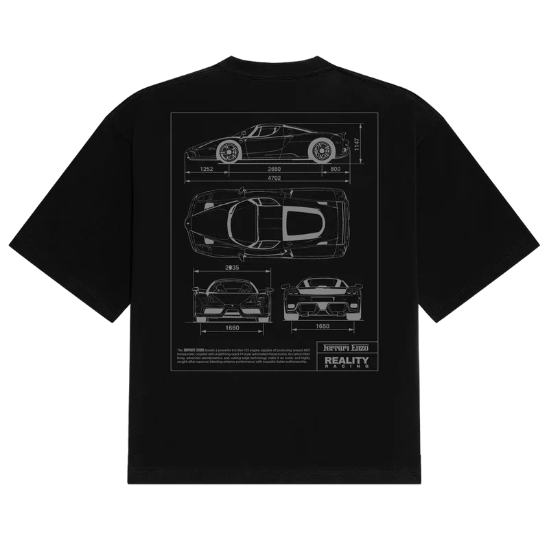 Enzo Blueprint Tee