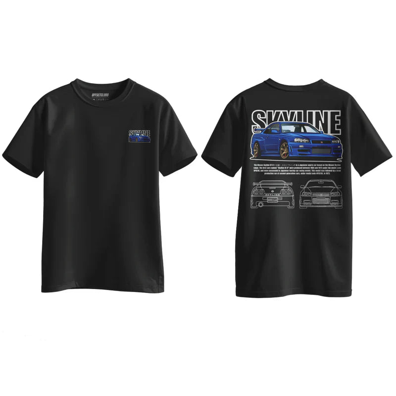 "Skyline R34 Concept" Tee