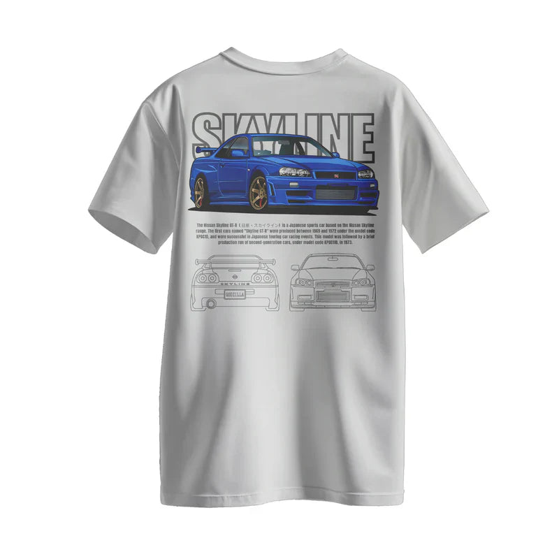 "Skyline R34 Concept" Tee
